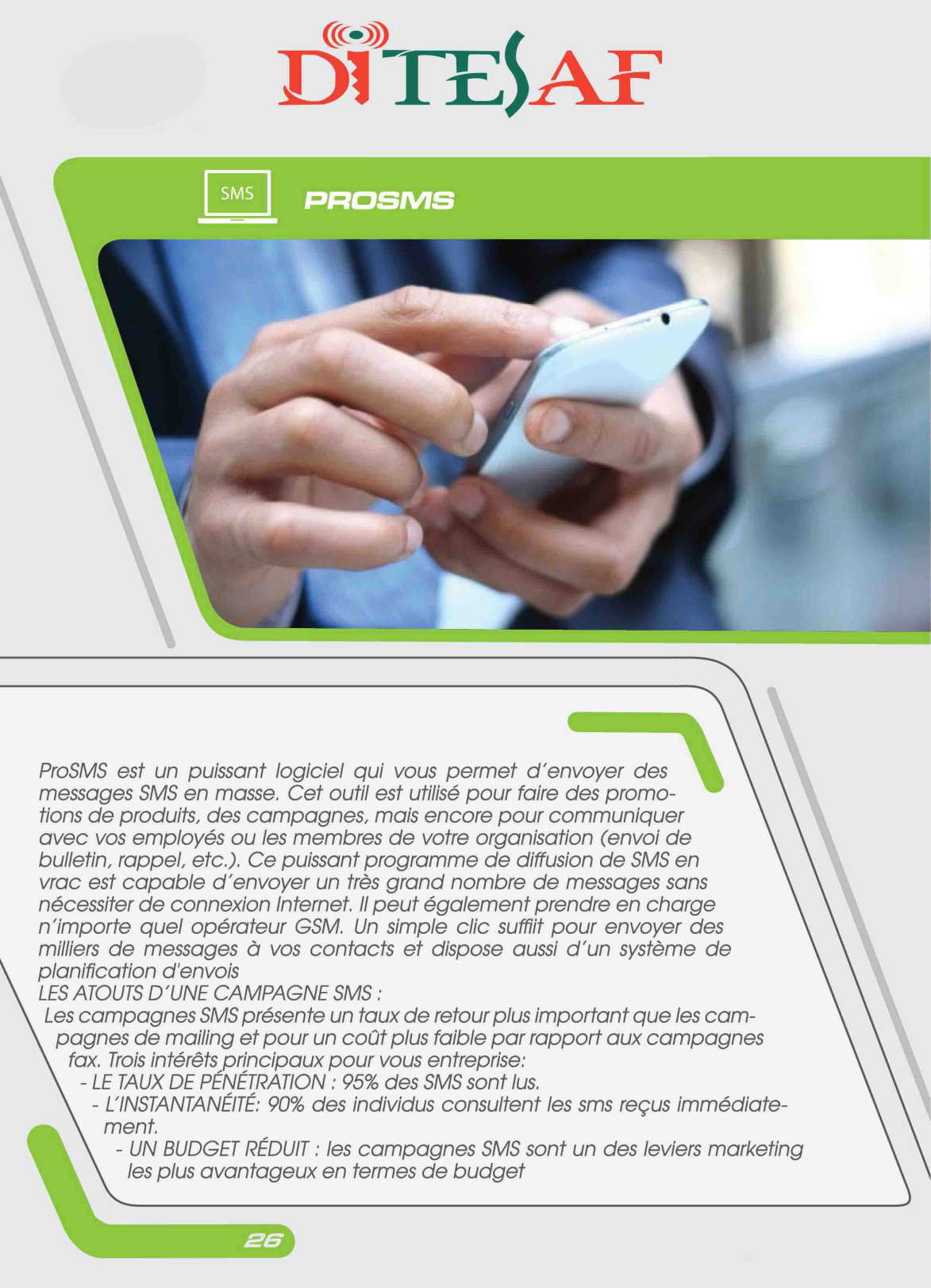 ProSMS (Campagnes SMS en Masse)